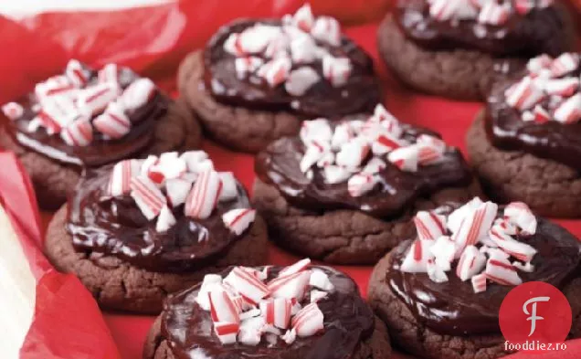 Tort Se Amestecă Cookie-Uri Fudgy Menta