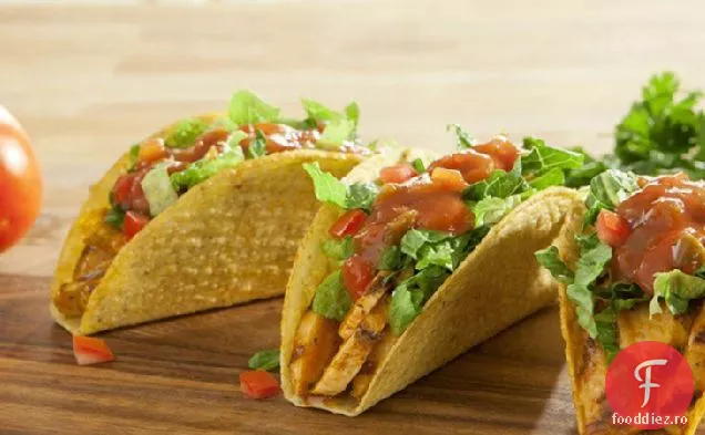 Stand De Rosii Taiate Cubulete ' N Stuff Tacos De Pui