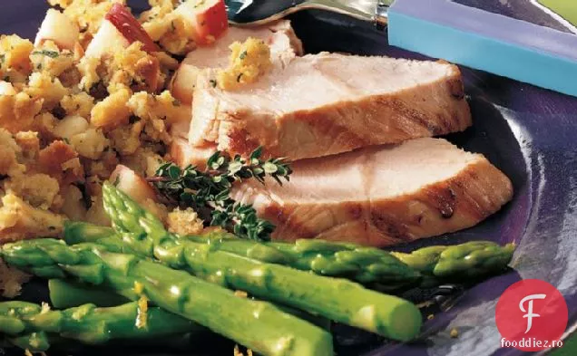 Filet de curcan la grătar cu umplutură