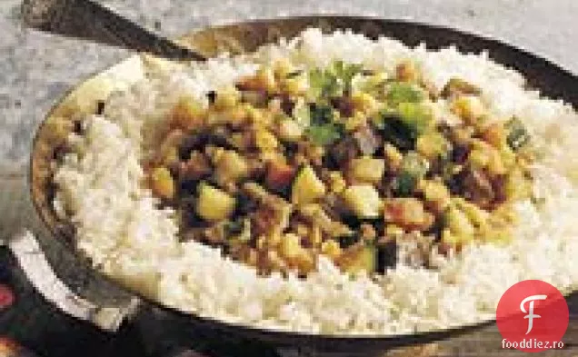 Mazăre picantă cu legume