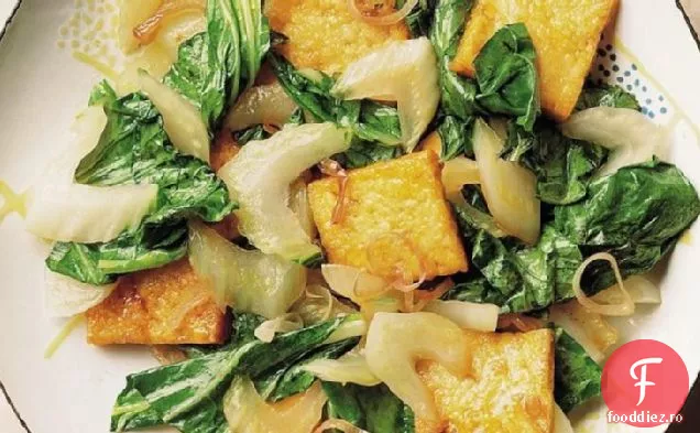 Bok Choy prăjit cu Tofu