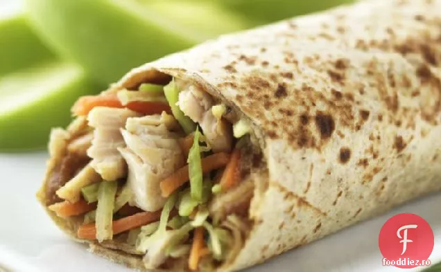 Învelișuri slabe de arahide și Broccoli