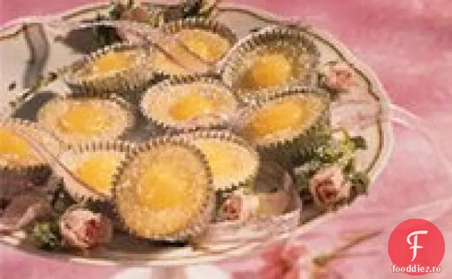 Torturi Miniaturale Cu Brânză De Lămâie