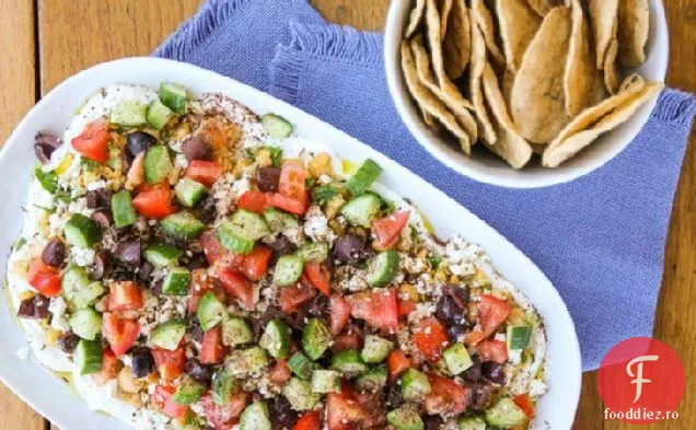 Dip Hummus tocat cu Za ' atar