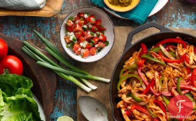 BBQ pui Fajitas