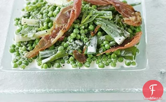 Mazăre Cu Praz Pentru Copii, Șuncă De Parma Și Tarhon