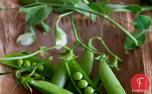 Rețetă De Creveți Și Mazăre De Zăpadă Sau Zahăr Snap Pea Stir Fry