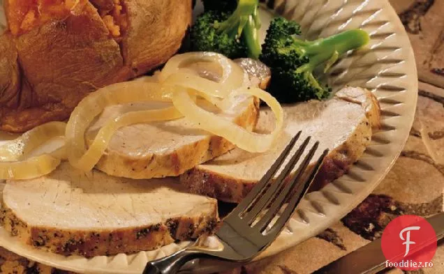 Friptură De Porc Cu Usturoi Cu Aragaz Lent