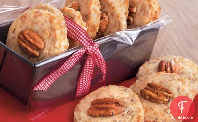 Maple Pecan Shortbread