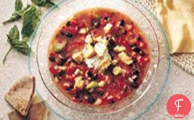 Gazpacho cu busuioc Cr Aproxme fra aprox. che