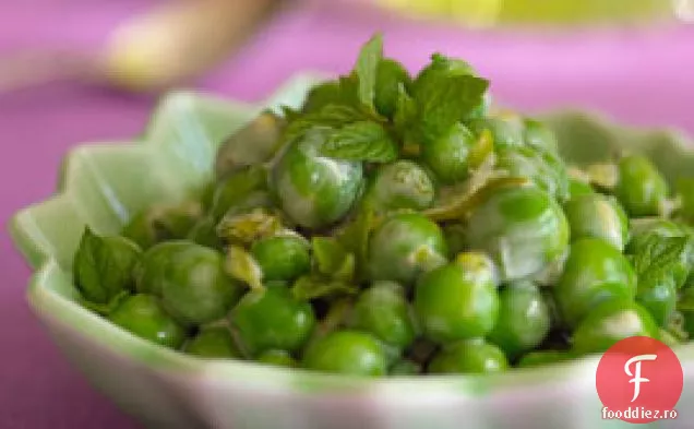 Mazăre Cu Lămâie, Mentă Și Scallions
