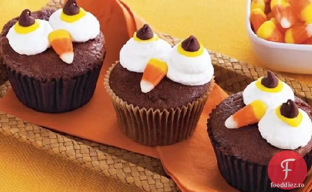 Cupcakes Cu Bufniță De Noapte