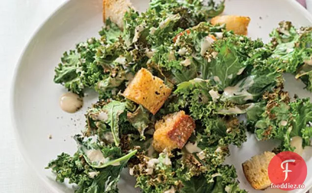 Salată Kale Caesar La Grătar