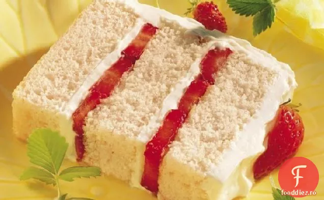 Tort De Iaurt Cu Căpșuni