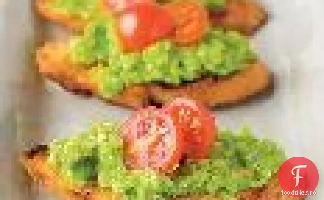 Pesto De Mazăre Crostini