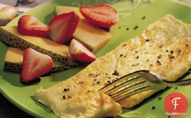 Omletă cu brânză (gătit pentru 2)