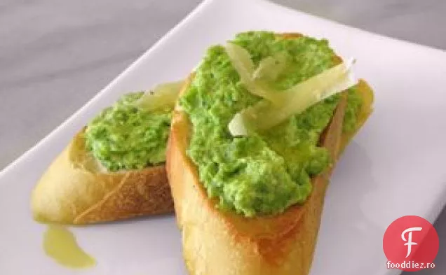 Crostini De Mazăre Și Ricotta