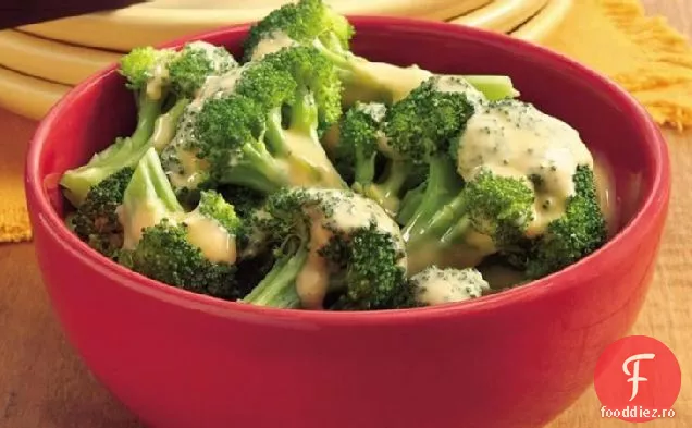 Broccoli cu brânză
