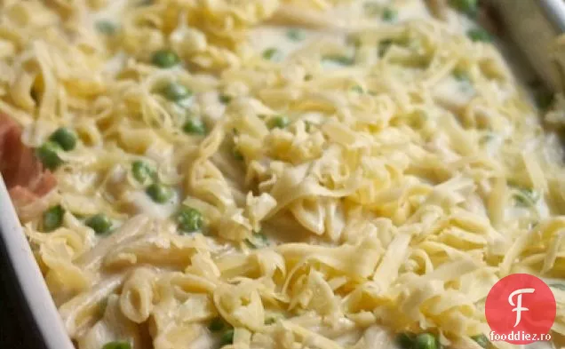 Mac Și Brânză Cu Pesto, Proscuitto Și Mazăre