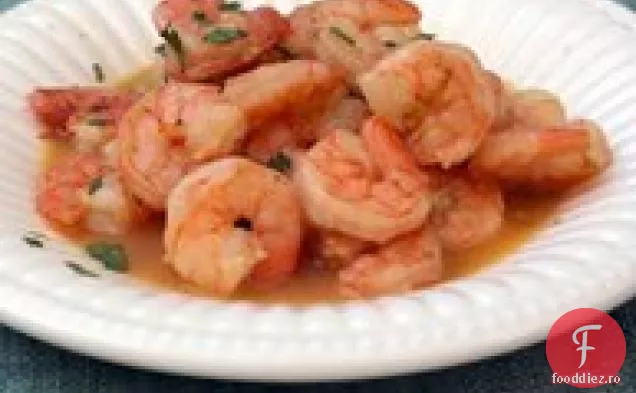 Scampi de creveți cu bere