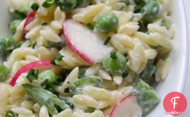 Salată De Mazăre, Ridiche Și Orzo