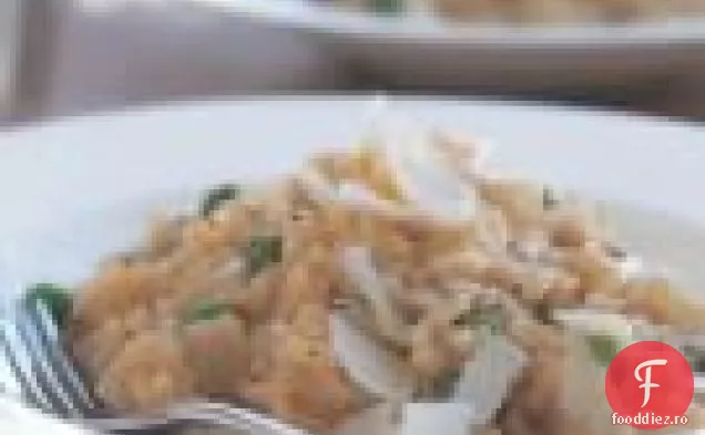 Risotto De Ciuperci Sălbatice Cu Mazăre