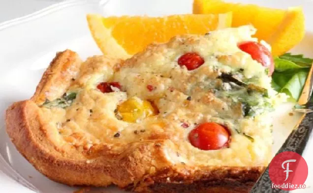 Quiche De Roșii-Croissant Make-Ahead