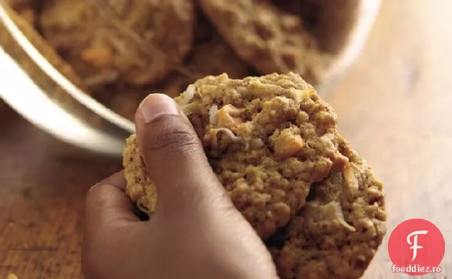 Biscuiți Cu Unt-Pecan-Fulgi De Ovăz