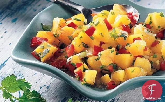 Salsa Proaspătă De Piersici