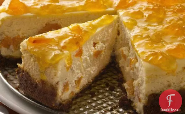 Cheesecake Cu Ghimbir Și Piersici