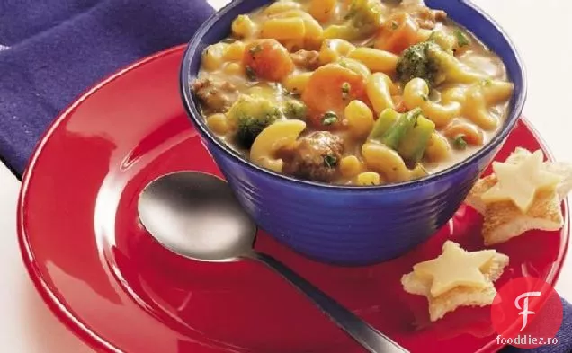 Mac și Brânză Burger Bowl