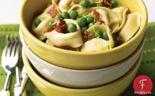 Tortellini De Lămâie Cu Mazăre Și Prosciutto