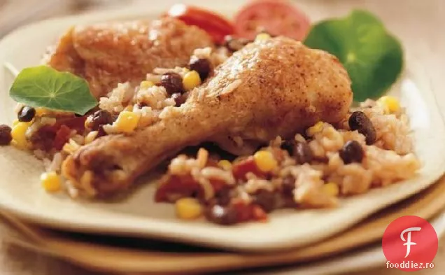 Salsa arroz con Pollo