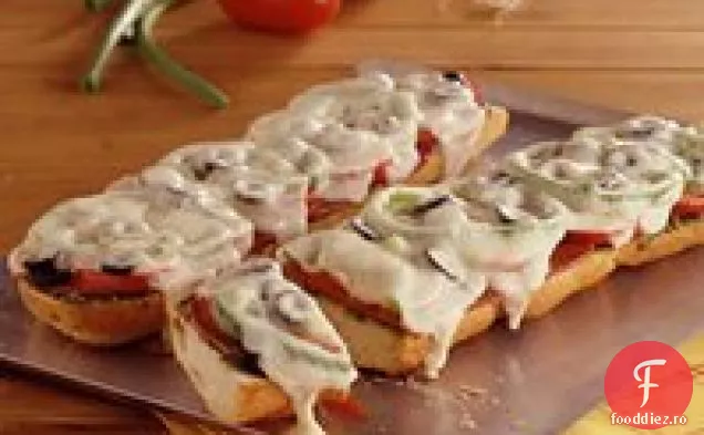 Pizza De Pâine Franceză Antipasto