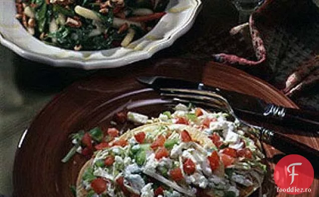 Salată de pere cu Jicama și mazăre de zăpadă