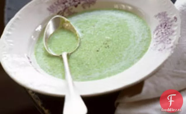 Supă de mazăre verde-verde