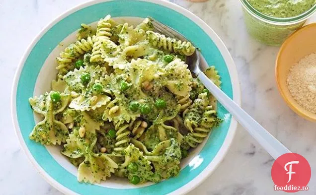 Paste, Pesto și mazăre