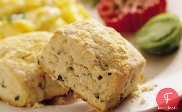 Biscuiți Cu Ierburi Parmezan