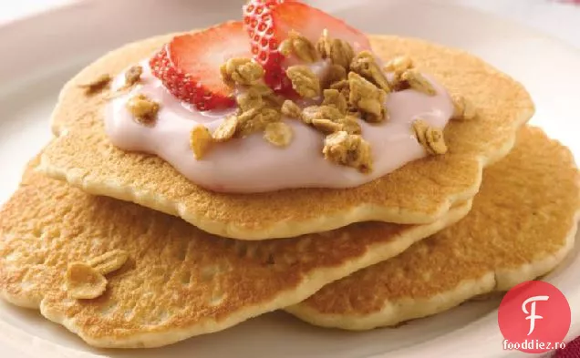 Clătite De Granola Cu Iaurt