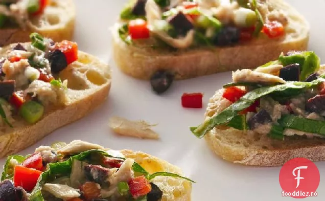 Bruschetta Cu Salată De Ton