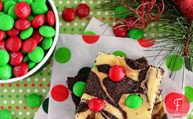 Brownies Cu Cheesecake Marmorat