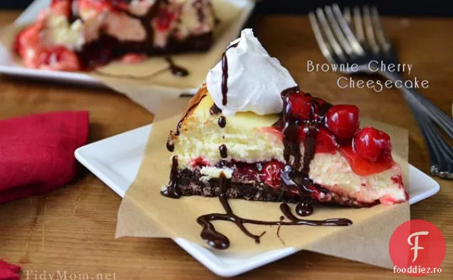 Cheesecake Cu Cireșe Brownie
