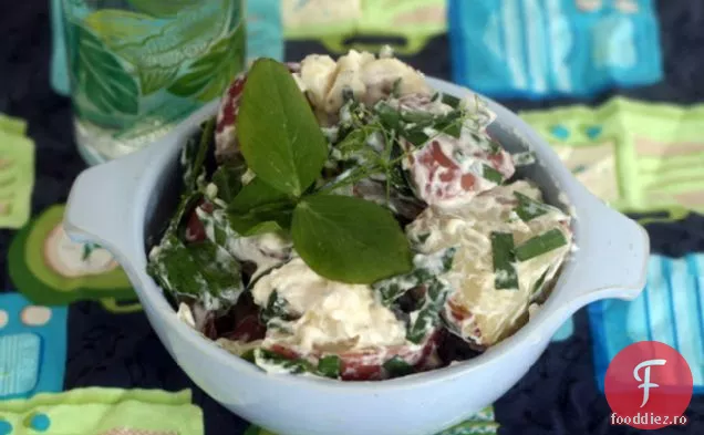 Gorgonzola Usturoi Arpagic Mazăre Trage Salata De Cartofi