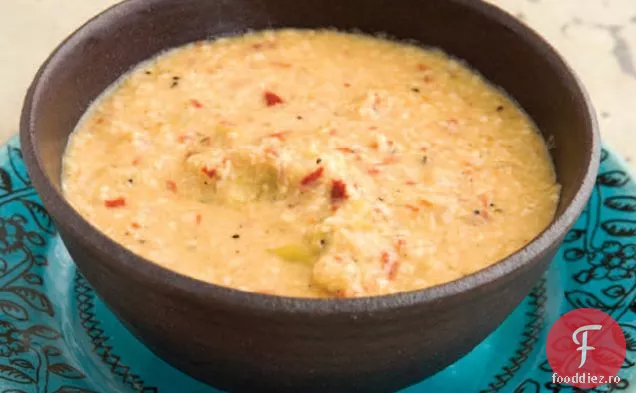 Semințe de susan și salsa Chile