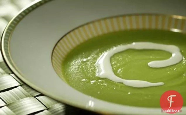 Supă De Mazăre Cu Zahăr Cu Cremă De Parmezan