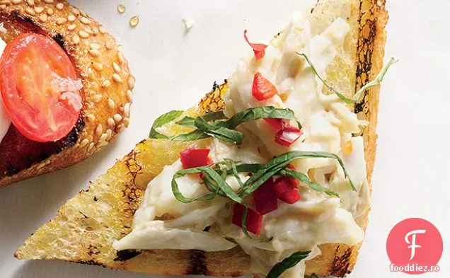 Crabi, Chile Și Crostini De Mentă