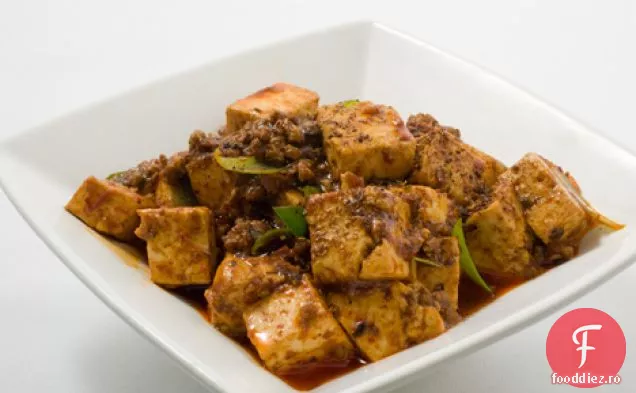 Ma-Po Tofu (caș picant de fasole cu carne de vită)