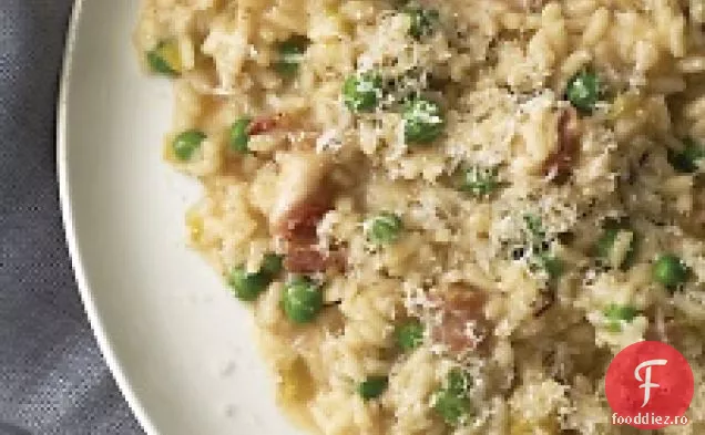 Risotto De Praz, Slănină Și Mazăre