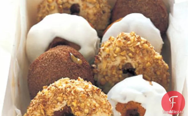 Gogoși cappuccino crescute cu umplutură de cremă Espresso