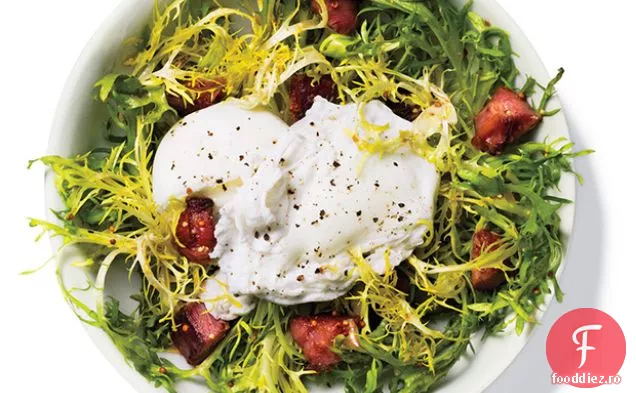 Albușuri De Ou Pocate, Salată De Slănină De Curcan